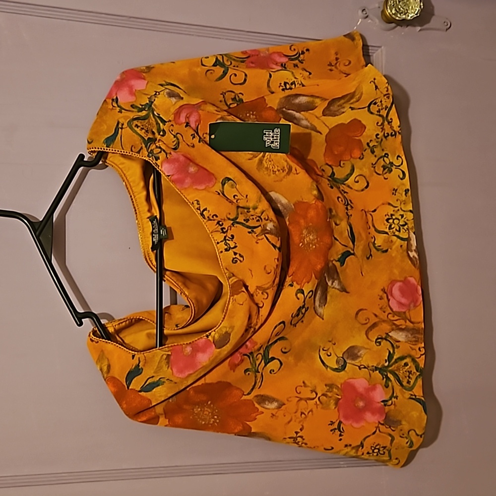 wild fable floral skirt XXL, NWT
